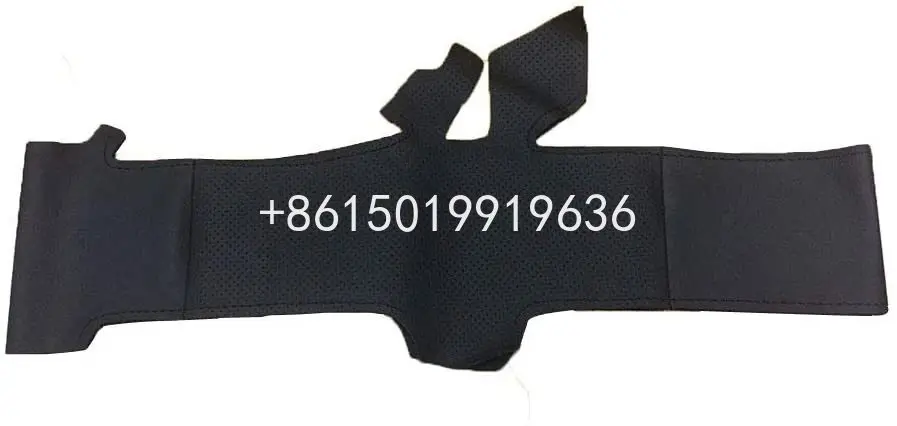 

Black Leather Suede Steering Wheel Covers for 2011-16 BMW 5 Series F10 520i 520d 525i 550i 528i 535i Sedan