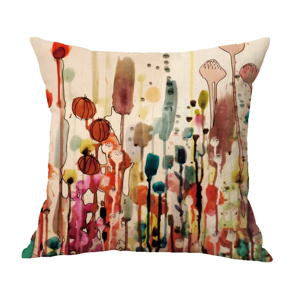 Чехол для подушки идеально подходит дома офиса дивана гостинной постельного