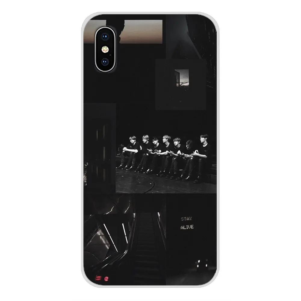 Чехол Monsta X KPOP Boy для Samsung Galaxy A3 A5 A7 A9 A8 Star A6 Plus 2018 2015 2016 2017 ТПУ прозрачный | Мобильные