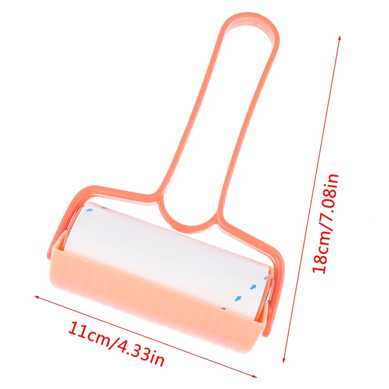 

Reusable Washable Lint Roller Bed Hair Cleaning Brush Cat Dog Clothes Tousle Remover Sticky Silicone Dust Wiper Remover