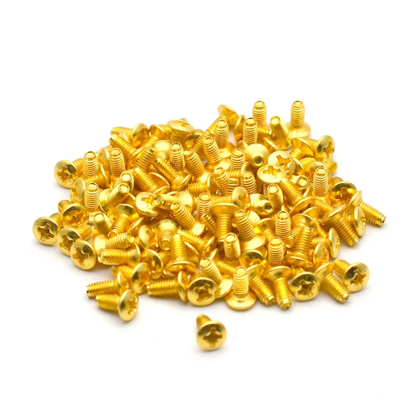 10 stücke elektrische gitarre schalter schrauben pickup selector schraube für e gitarre bass 38mm schwarzgoldchrom free global shipping