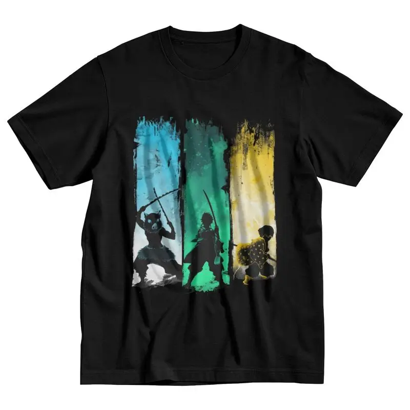 

Мужская футболка с принтом японского аниме манга, демон, рассеиватели, Kimetsu No Yaiba, Классическая футболка, футболки с принтом Аниме Манга, топы