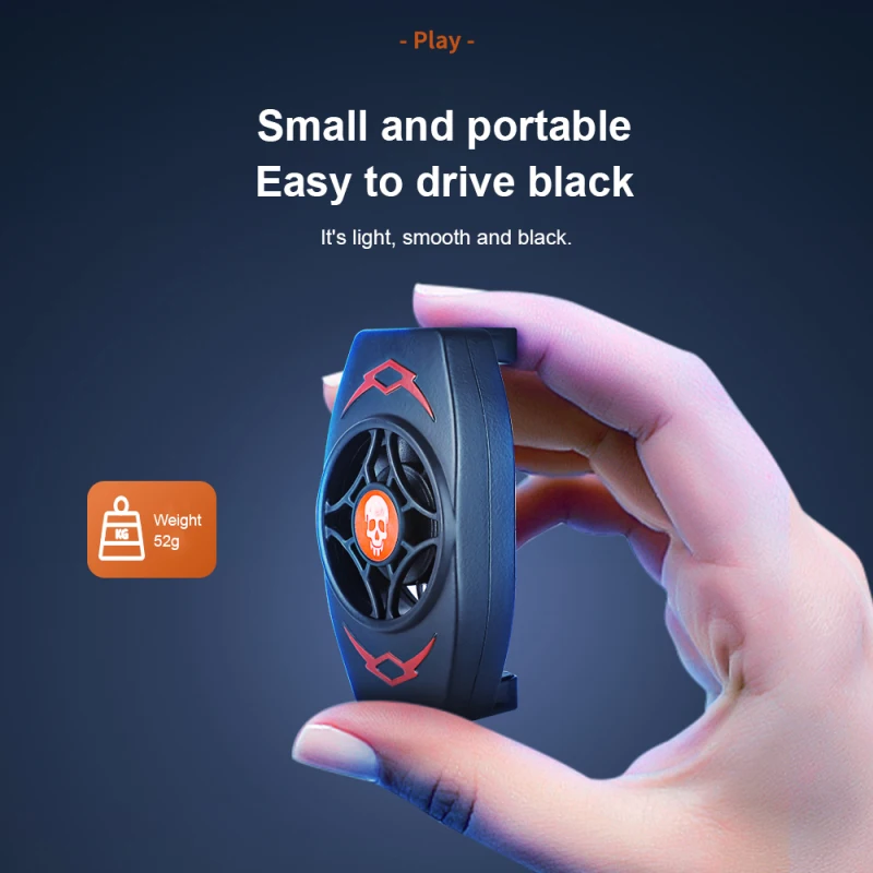 

Mobile Phone Radiator Mobile Game Peripheral Cell Phone Cooler Portable Mobile Phone Radiator Phone Cooling Temperature Gaming