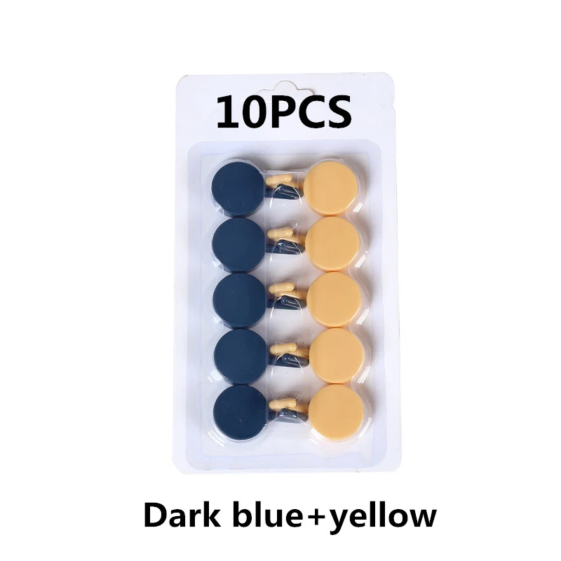 

10Pcs Strong non-marking Hook Kitchen Bathroom Hook Self-adhesive Kitchen Hook Household Wall Hanging Door Hook Multifunctional