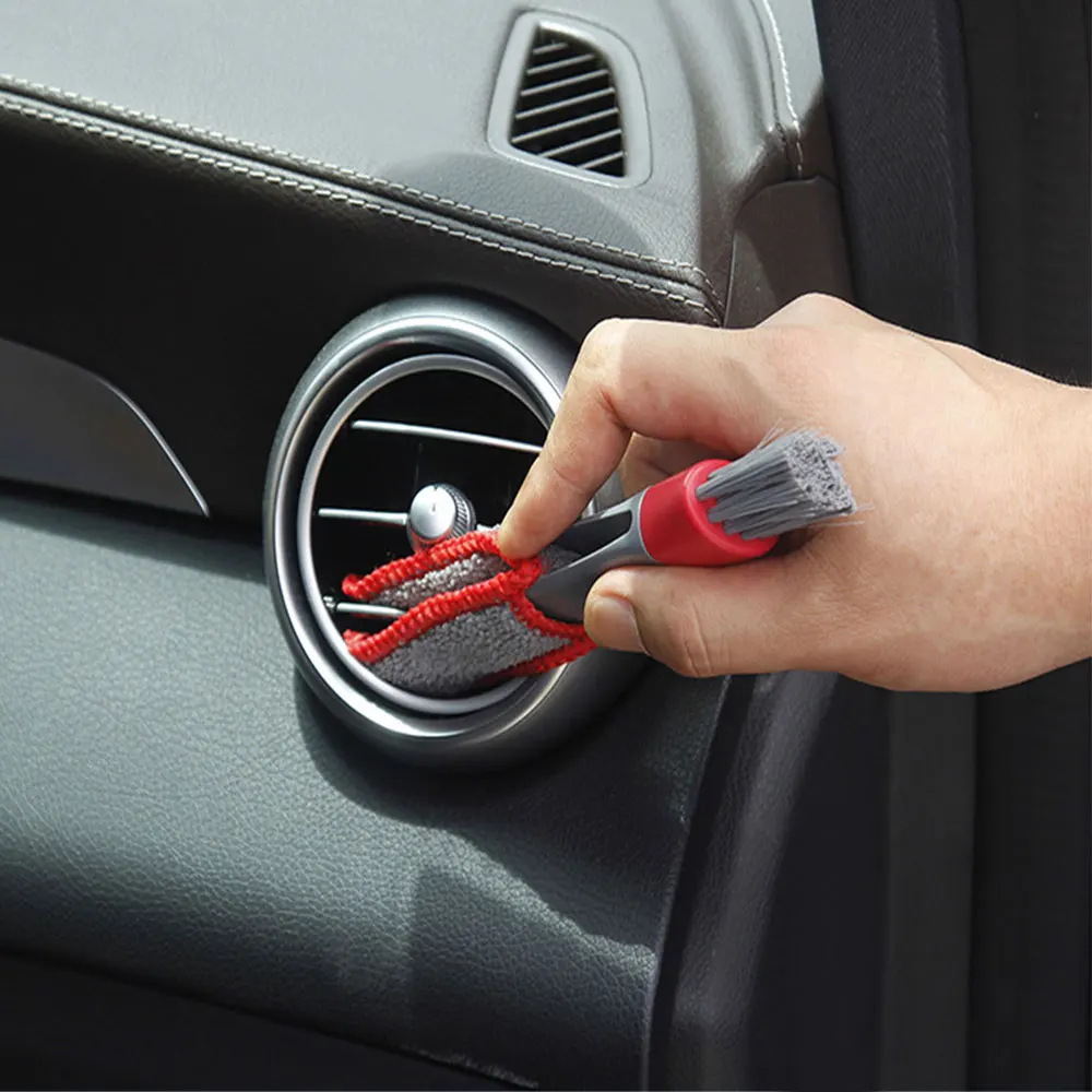 

1PC Car Air Conditioner Vent Brush Microfibre Car Grille Cleaner Auto Detailing Blinds Duster Brush Car-styling Auto Accessories
