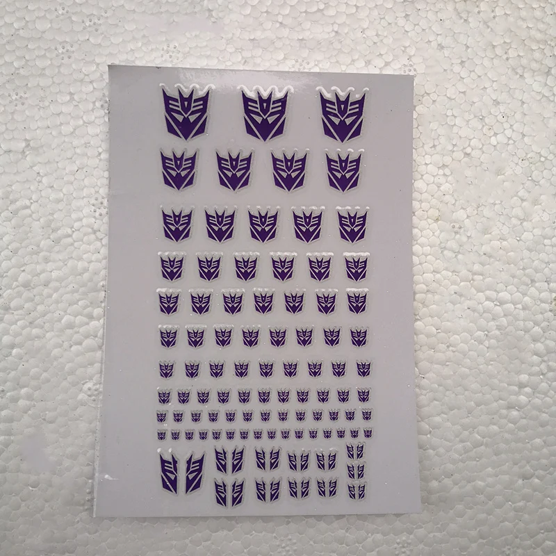 2 шт. наклейка Decepticons Autobots G1 Символ наклейка для пользовательских крутых DIY сцены аксессуары 0,6*0,6-1,5*1,5 см 90+ набор