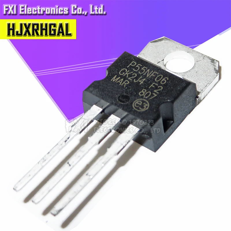 P55NF06 MOSFET Pinout, Datasheet, Equivalents, Circuit, And, 56% OFF