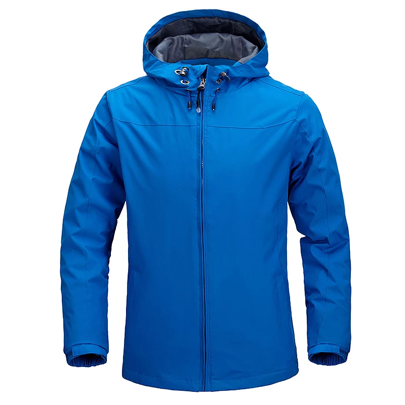 

Outdoor Men Windbreaker Spring Autumn Breathable Windproof Hooded Jackets Male Camping Climbing Fishing Trekking Sports Coats