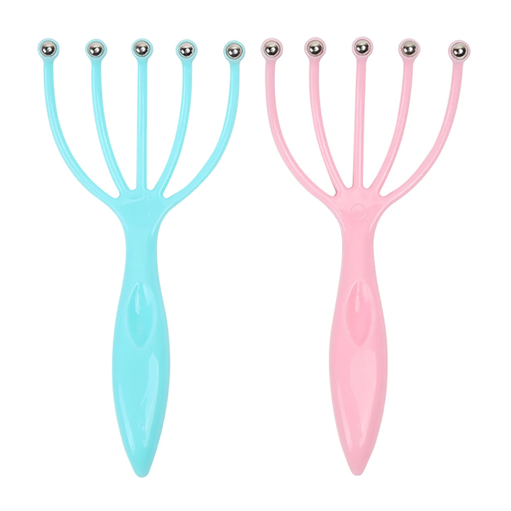 

Head Massager Neck Massage Octopus Scalp Stress Relax Spa Relieve Pressure Pain Relief Body Head Massage Beauty Instrument