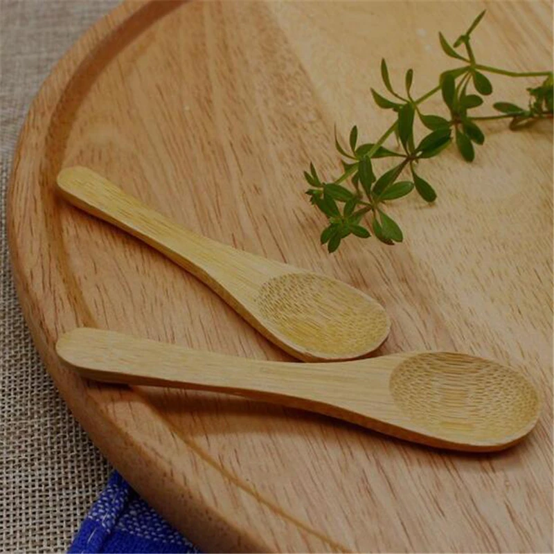 100 шт. детские бамбуковые ложки | Дом и сад