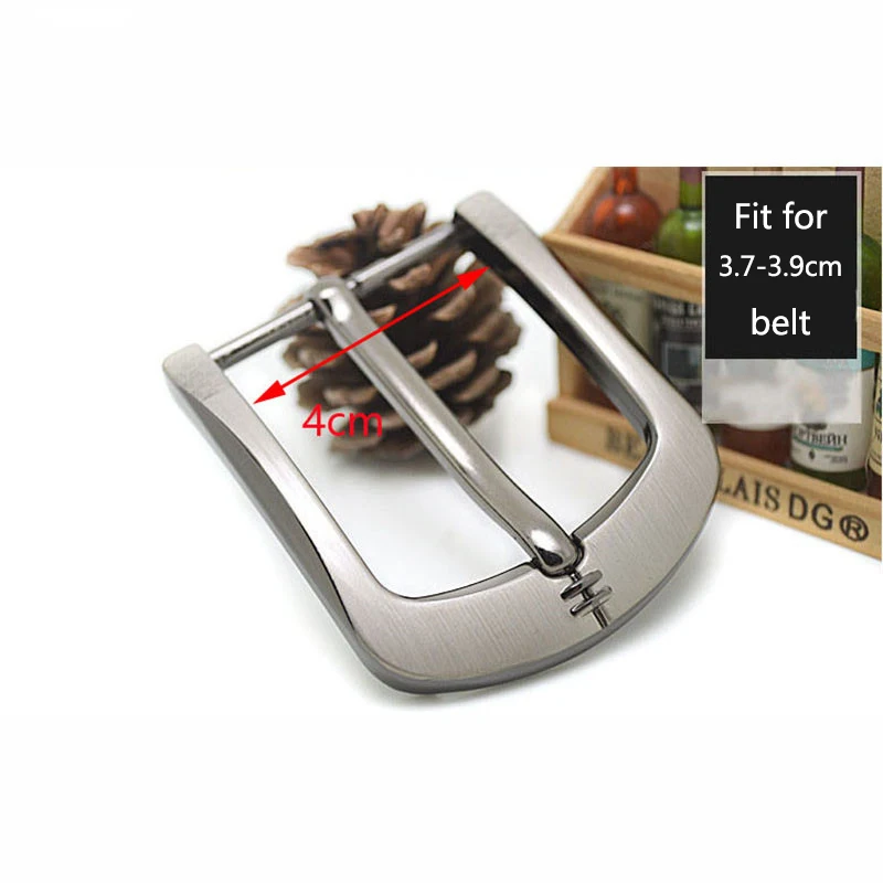 Металлическая пряжка для ремня 40 мм матовая мужская Пряжка одноштырьковый