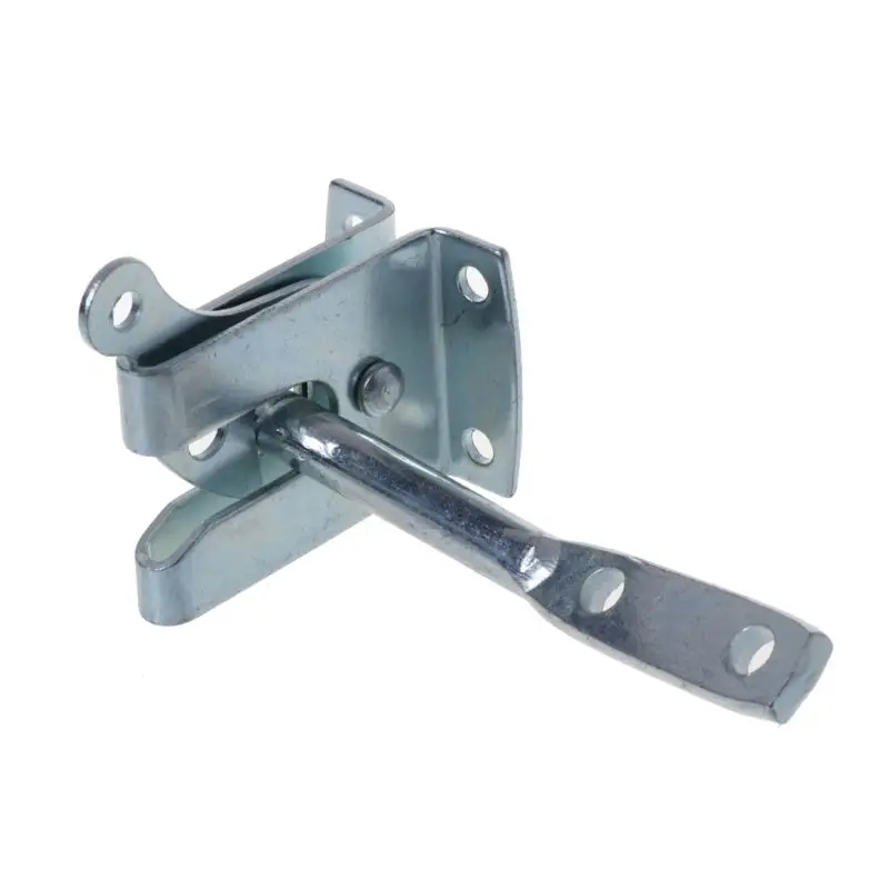 Description Picture 5 of itemElectroplated Steel Auto Door Bolt Lock Hasp Latch for Garden Fence Pasture Farm P31A