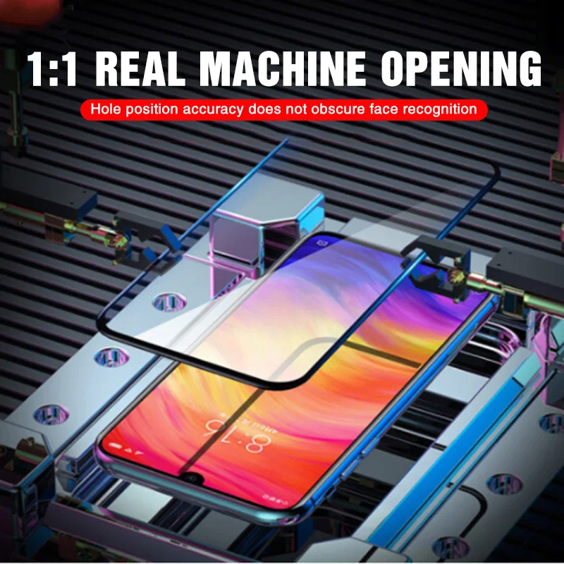 Закаленное стекло 9D для Xiaomi Redmi note 7 Pro 6 5 Plus Защита экрана 6A Защитное 5A|Защитные