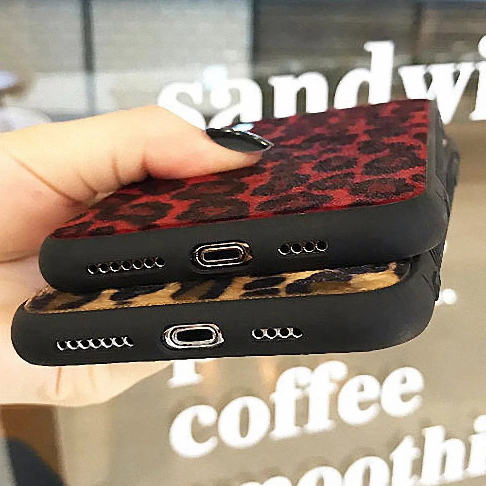 LCHULLE роскошный плюш леопардовый принт телефонные чехлы для huawei P20 P30 mate P30 Lite Pro Мягкий ТПУ силиконовый чехол