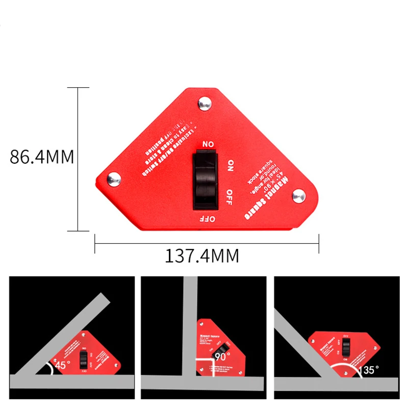 Мощный магнитный сварочный Держатель 30 фунтов неодимовый магнит NdFeB для угловой