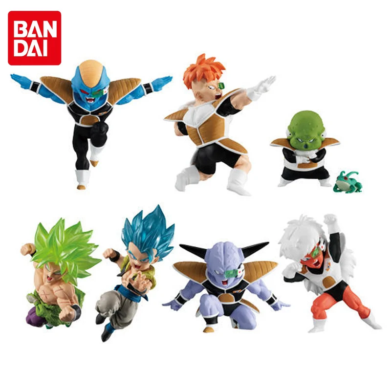 Оригинальные куклы Bandai EX Gashapon Dragon Ball реклама MOTION 2 Gogeta Broli Ginyu Force модели персонажей
