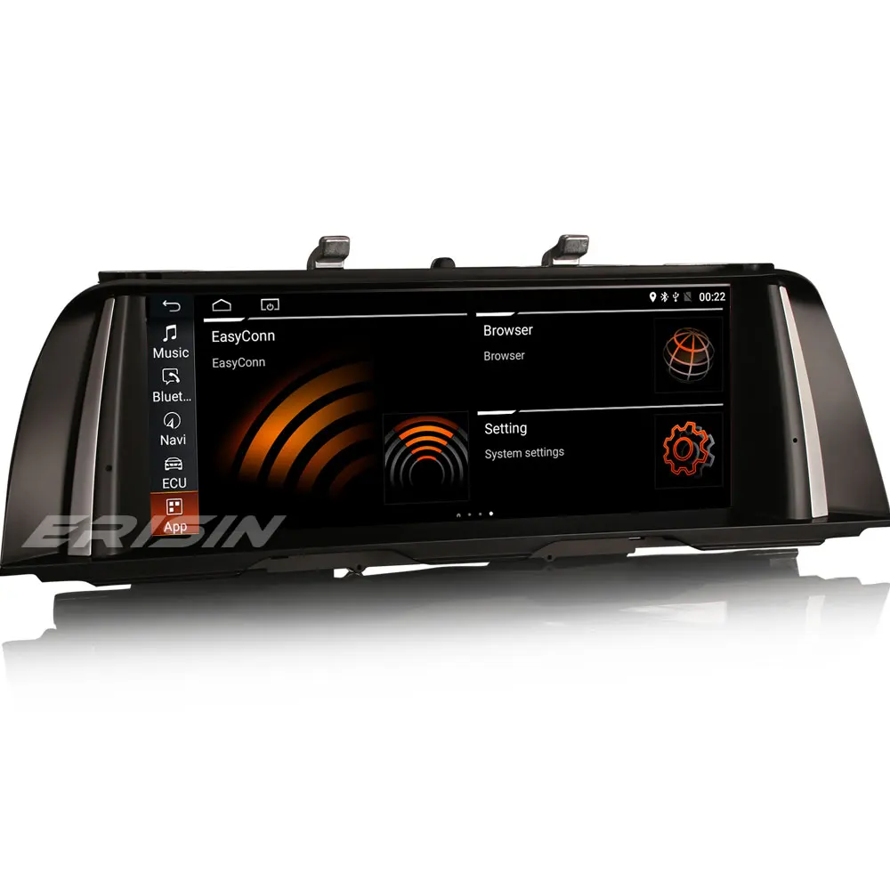 Erisin ES2635B 4 ядерный Android 10 автомобильный стерео BMW 5 серии F10 F11 с системой CIC OEM радио CD