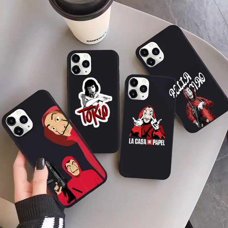 

Money Heist Phone Case for iPhone 13 12 11 mini pro XS MAX 8 7 6 6S Plus X SE 2020 XR