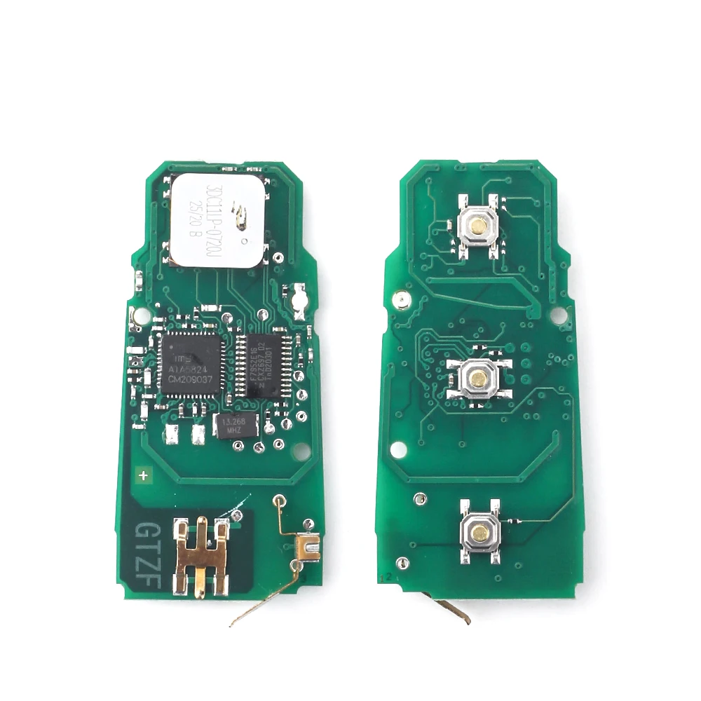 Dandkey 3C0959752BG / BA без ключа go умный дистанционный ключ-брелок от машины 433 МГц PCF7936 ID46