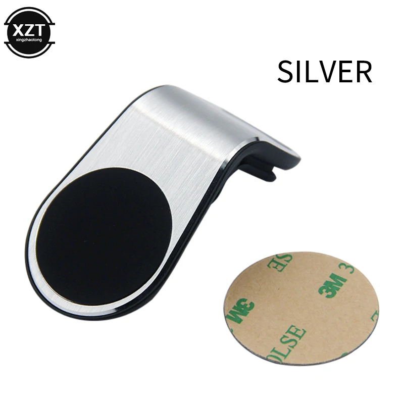 

Metal Magnetic Car Phone Holder Mini Air Vent Clip Mount Magnet Mobile Stand For iPhone XS Max Xiaomi Smartphones in Car