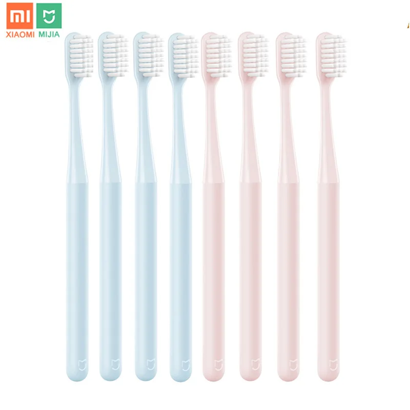 1PC Xiaomi Mijia Toothbrush Teeth Brush Imported Ultra-fine Soft Hair Care Teeth 2 Colors Oral Clean for Couple Mi Toothbrush