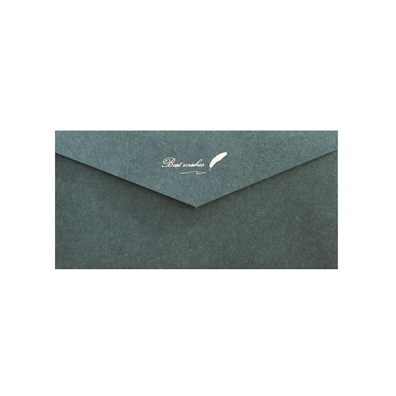 10 шт. Ретро красочная Позолоченные Западной Стиль конверты Бизнес приглашение на