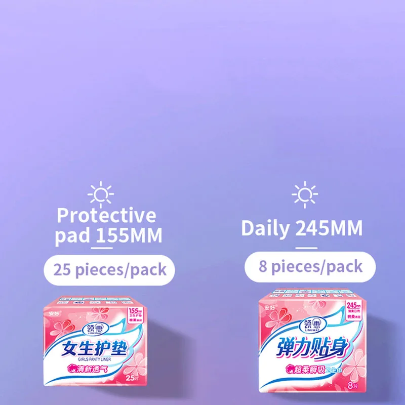 

Linkway Ultra-Breathable Sanitary Napkins, Daily Use + Night Use Packages, Cool Physiological Products, Cheap And Great Value