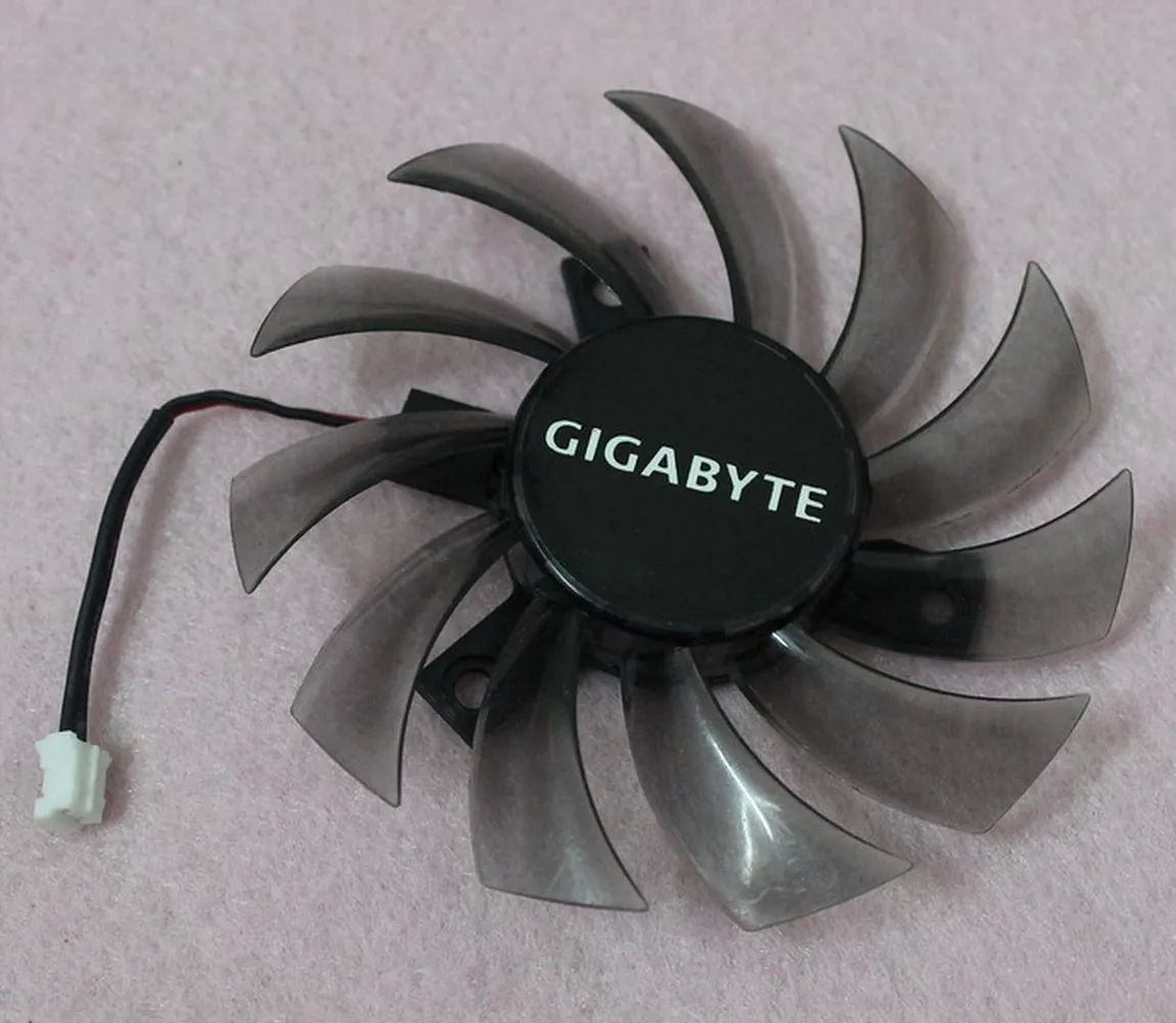 Кулер для видеокарты GIGABYTE GTX460 GTX470 GTX560Ti GTX580 75 мм |