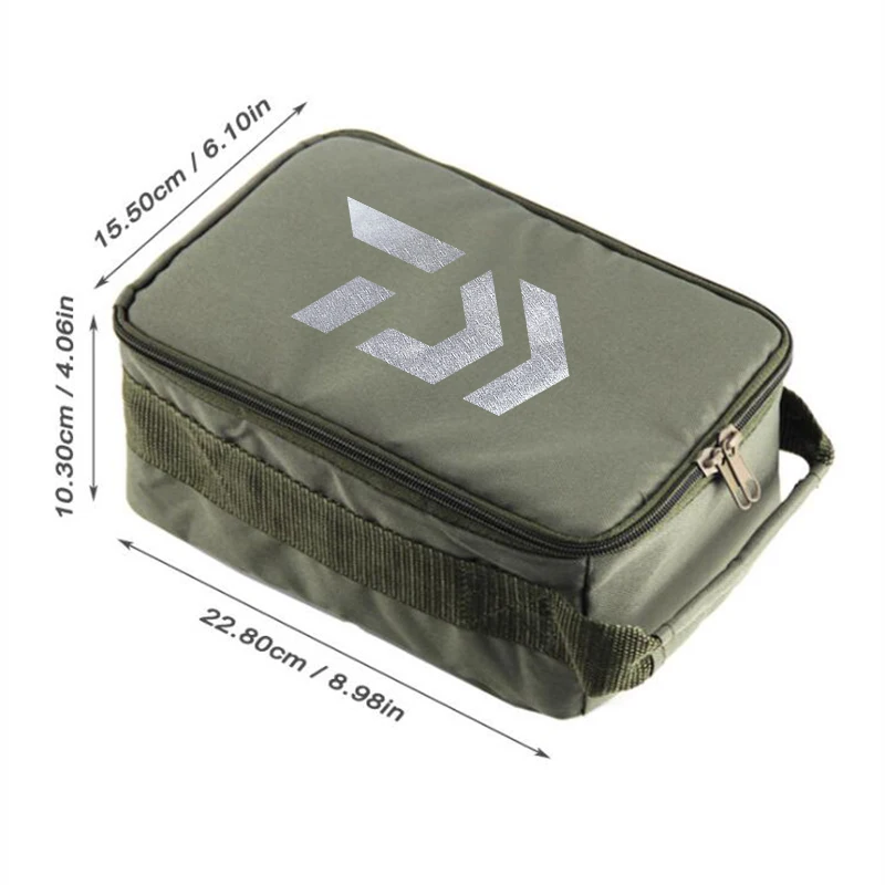 

2020 Daiwa Fishing Reel Fishing Tackle Bag Multifunctional Waist Pack Fishing Lures Gear Storage Bag Multi Layer Storage Box Bag