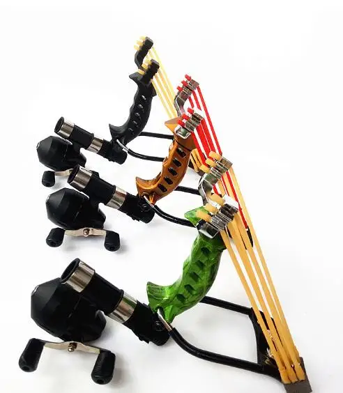 Полный набор слинг выстрел сильным Рогатка Рыбалка блочного Лука ловить рыбу