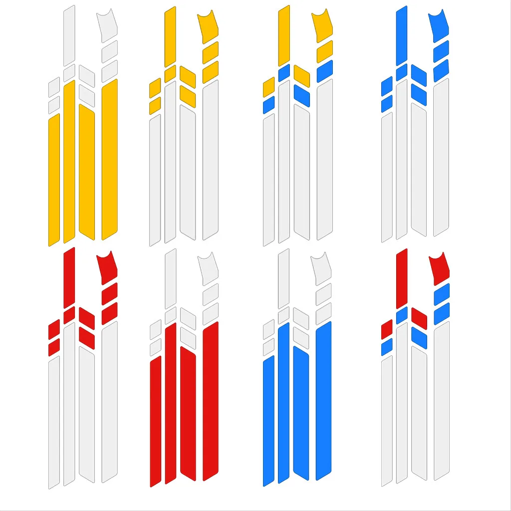 Светоотражающие наклейки на скейтборд для электрического скутера Ninebot Max G30