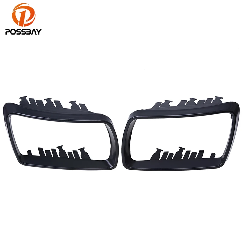 

POSSBAY ABS Rear View Side Mirror Cover Trim Frame Decoration for BMW X5 E53 3.0d/3.0i/4.4i 1999-2006 Rearview Mirror Covers