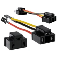 2pcs h49003hb2 headlight socket converter h4652 h4656 h4666 h6545 adapter plug