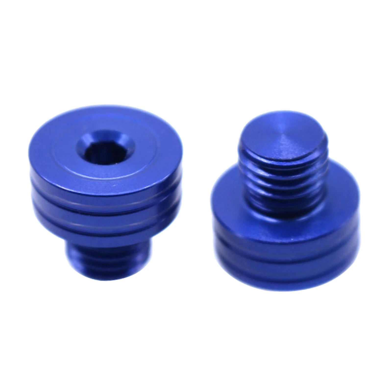 

Motorcycle Aluminum 10mm M10 x 1.25 Clockwise Rear View Mirror Hole Plugs Screws For Honda Aprilia