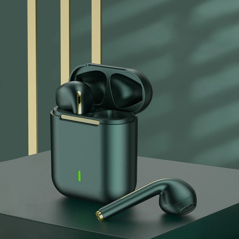 

TWSJ18 Fone Bluetooth HeadPhones Stereo True Headphones Wireless Earbuds In Ear Handsfree Earphones Ear Buds For AirPods