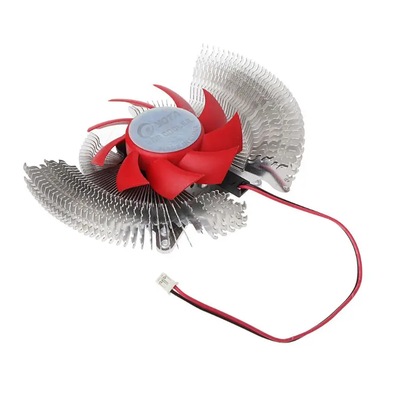 VGA ПК компьютер Видеокарта кулер вентилятор охлаждения радиаторы для NVIDIA ATI Geforce