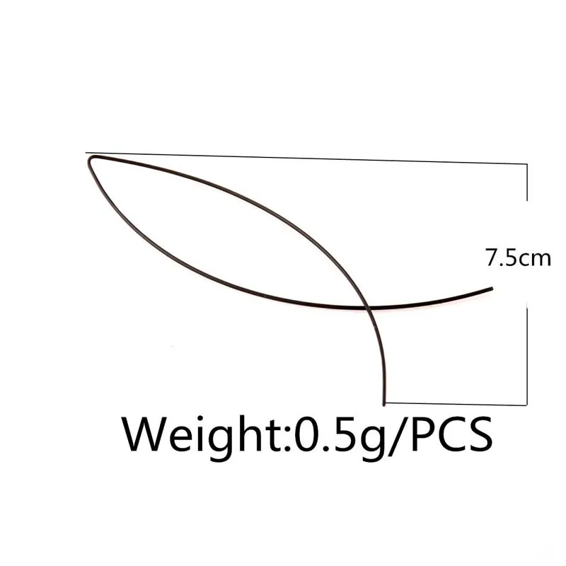 Женские серьги креативные простые ручной работы из металла золотого и черного