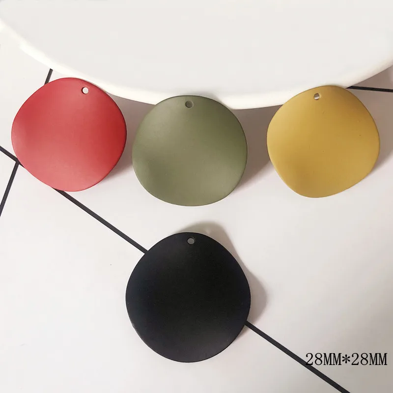 Круглые подвесные соединители для сережек сделай сам 10 шт. 28 мм|Ювелирная