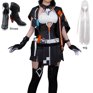 Аниме! Костюм для косплея Honkai Impact 3 Kiana Kaslana TianQiongYouXia, сексуальный костюм, костюм для Хэллоуина, парик, обувь