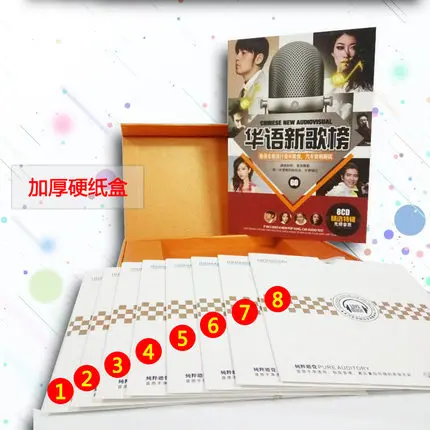 Оригинальный китайский музыкальный CD диск певец новый топ поп-альбом популярная