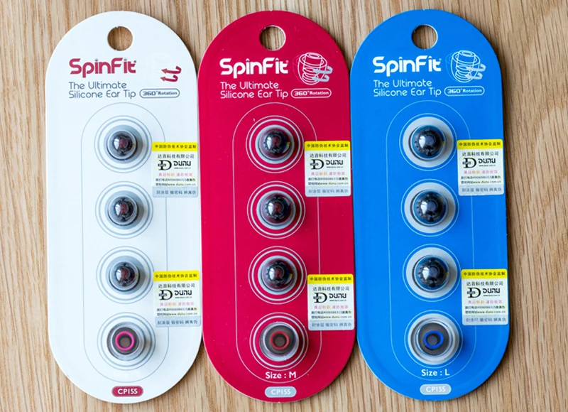 DUNU SpinFit CP100 CP800 CP145(1 карточная игра) Запатентованный 360 градусов свободное вращение силиконовые вкладыши CP100 CP-100 CP-145 CP-800(2 пары