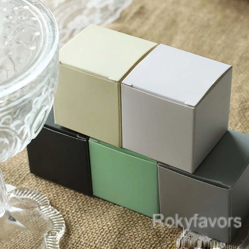 Бесплатная доставка 12 шт. 2 &quotмятно зеленые коробки для конфет свадебные товары