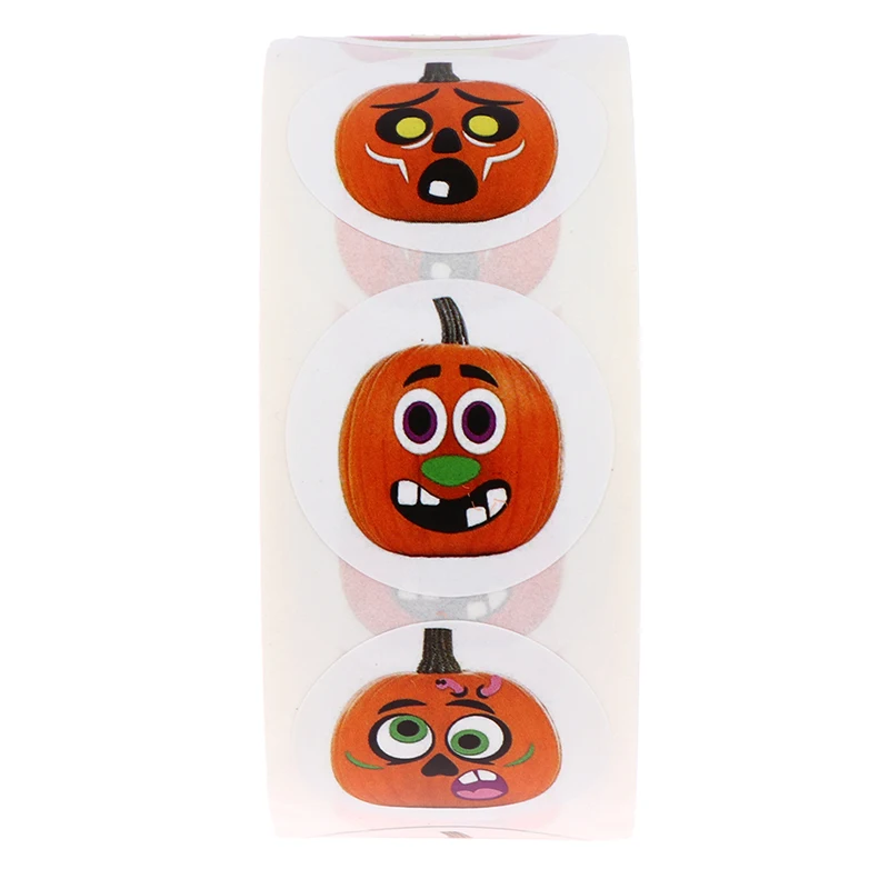 

500pcs Halloween Sticker Sealing Label Stickers Adhesive Sticker For Gifts
