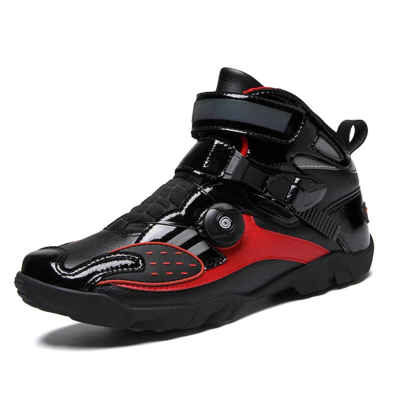 

Men Cycling Shoes Rubber Sole Mountain Bike Sneakers Outdoor Sports Team Non-slip Racing Zapatillas Ciclismo Motorcycle Boots