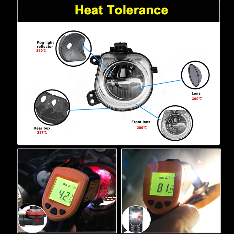 Автомобильные светодиодсветодиодный Противотуманные фары HB3 9005 HB4 9006 H8 H11 для