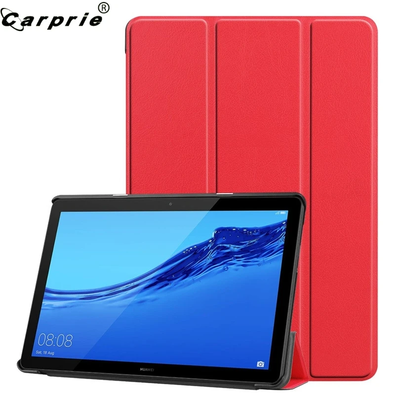 Чехол для планшета CARPRIE Candy Color Smart Магнитный кожаный чехол Huawei Mediapad T5 10 дюймов