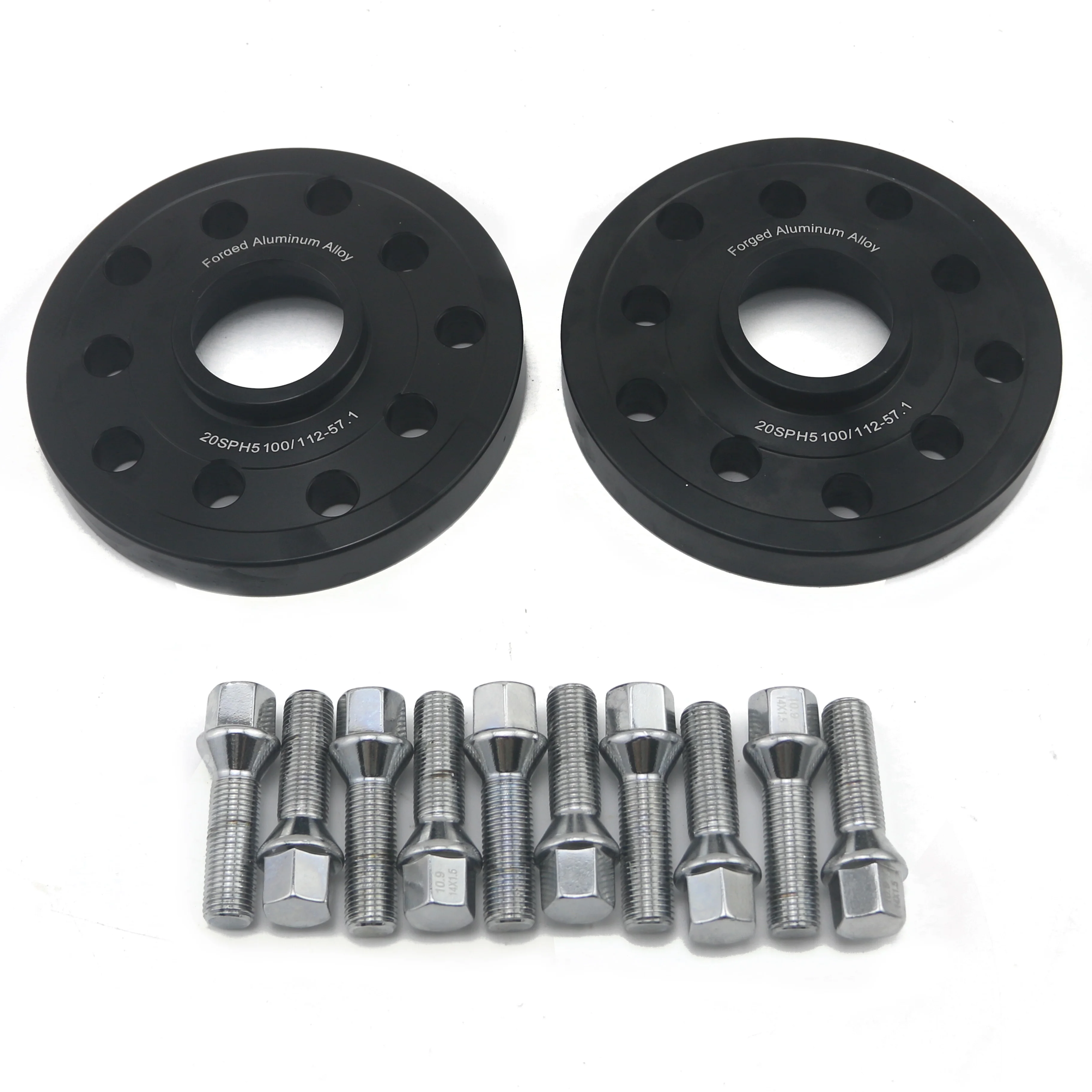 

2Pcs Forged Wheel Spacer Adapter For VW PCD 5x100 & 5x112 CB 57.1 Golf/Bora/Polo/Octavia/Convert/Cabrio/Jetta/Phaeton/Rabbit/CC