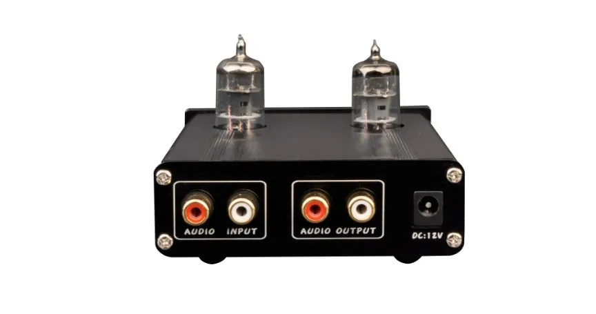 M22 HIFI ламповый предусилитель 6J1 вакуумный ламповый аудио предусилитель высокая и низкая функция регулировки звука для стереоусилителя