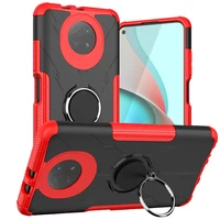 for xiaomi mi 10i 10t 11 lite poco m3 magnetic ring stand phone case for redmi note 9t 10 pro 9 power k40 shockproof armor case