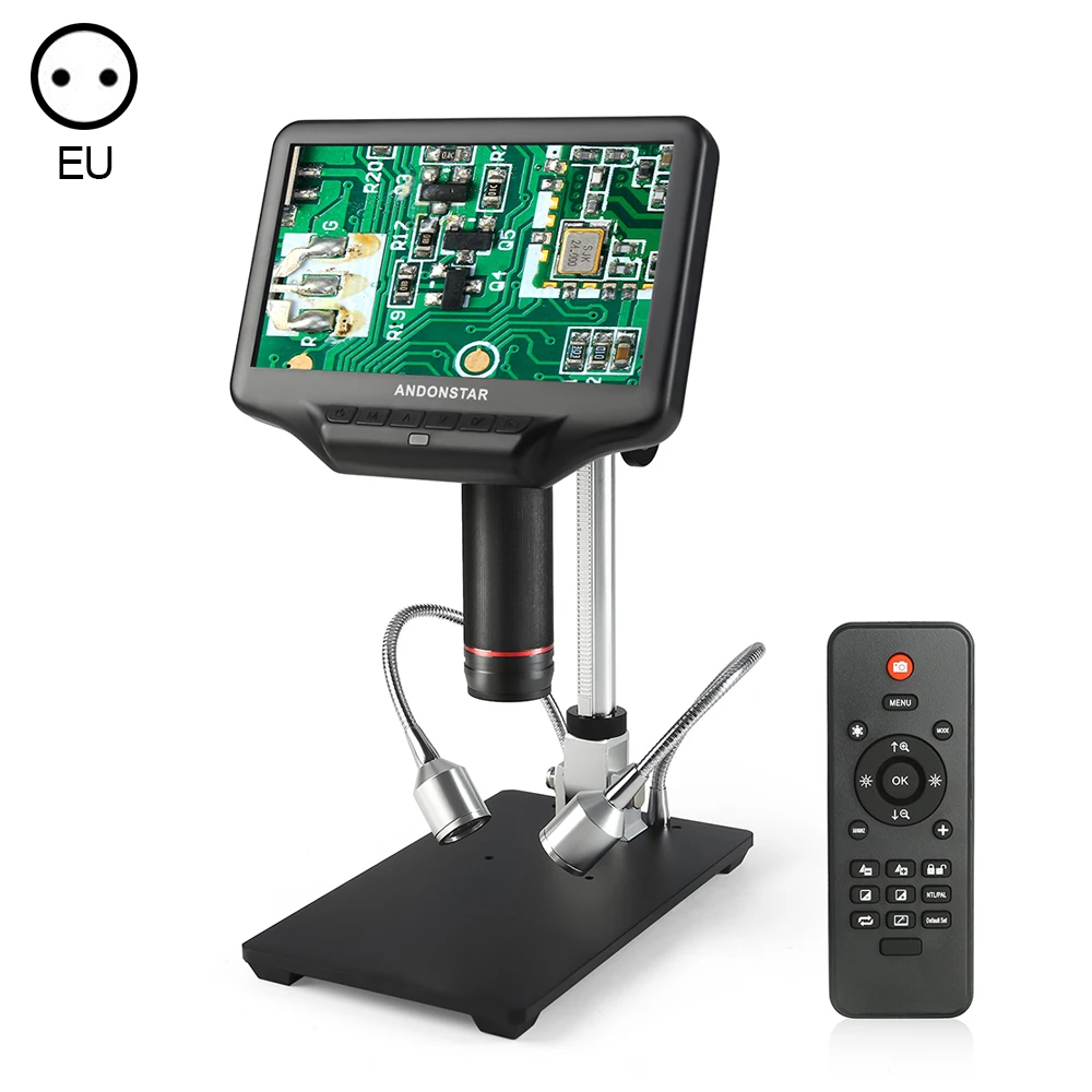 

Andonstar AD407 видео микроскоп HDMI/USB 3D цифровые микроскопы для пайки ювелирных изделий Лупа SMT PCB инспекция ремонт телефона